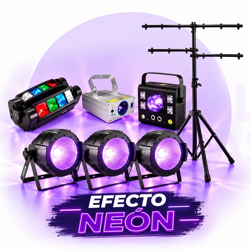 Equipos incluidos en el paquete NEÓN de ALCAST, según catálogo